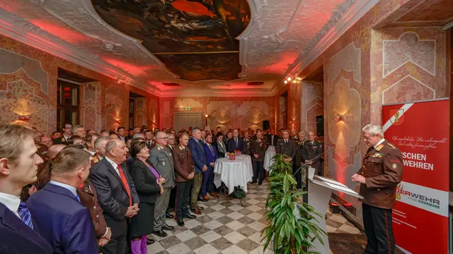 Der Landesfeuerwehrverband lud am Montag zum Neujahrsempfang.  | Foto: LFV/Christian Karner
