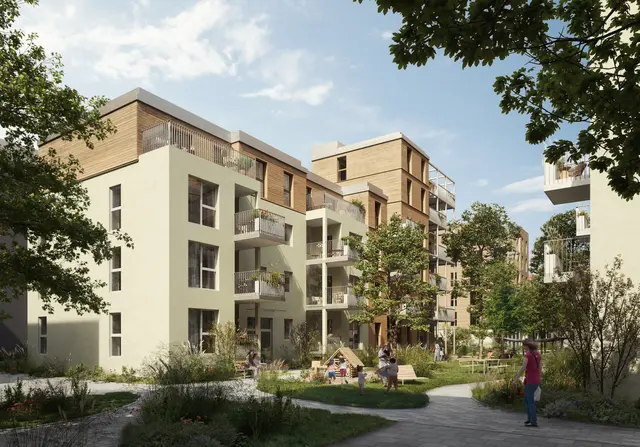 Nach nur kurzer Zeit ist das dritte Bauherrenmodell vollständig platziert. Insgesamt wurden 49 Millionen Euro in die "Baumstadt Floridsdorf" investiert. | Foto: IFA AG