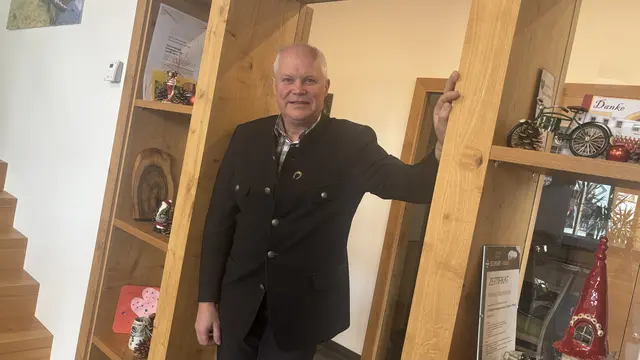 Reinfried Bogensperger, Tischlermeister, 55 Jahre alt, Kommissär der Vereinigten-Bruderschaft zu Tamsweg. | Foto: pjw