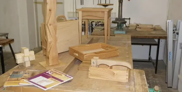 Die Holzwerkstatt der PTS Braunau | Foto: PTS Braunau