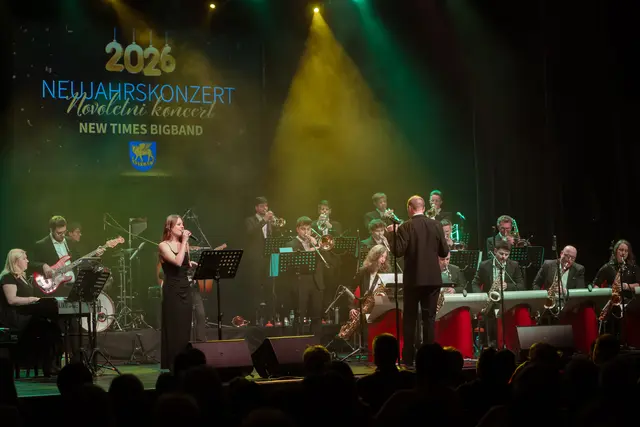 Die New Times Bigband wird künstlerisch von Mario Vavti geleitet. | Foto: Nika Hölzl