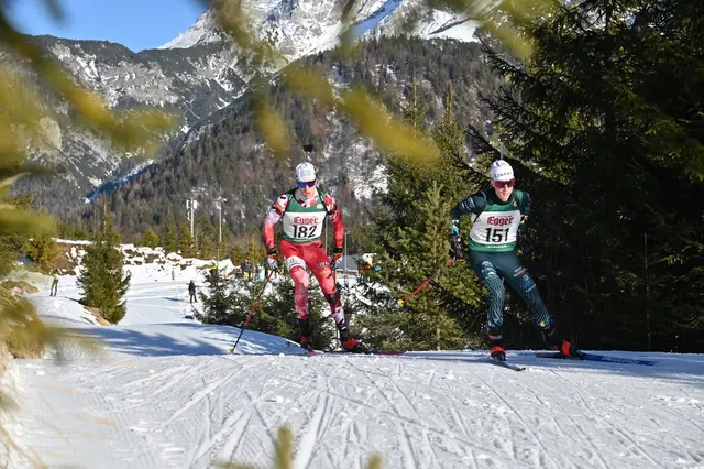 Action beim Alpencup Biathlon. | Foto: OK Biathlon/Weigl
