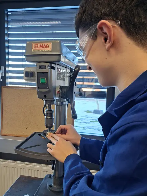 Fachbereich Metall an der PTS Mattighofen. | Foto: PTS Mattighofen