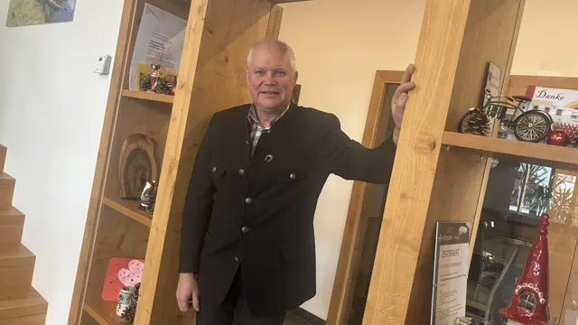 Reinfried Bogensperger, Tischlermeister, 55 Jahre alt, Kommissär der Vereinigten-Bruderschaft zu Tamsweg. | Foto: pjw