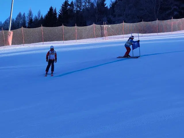Das Rutschkommando garantierte auch während des Rennens eine einwandfreie Piste. | Foto: Berger