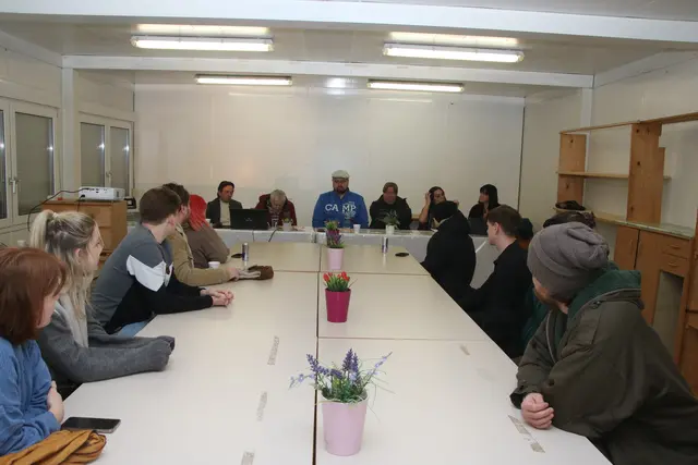 Erstes Darsteller-Treffen ...