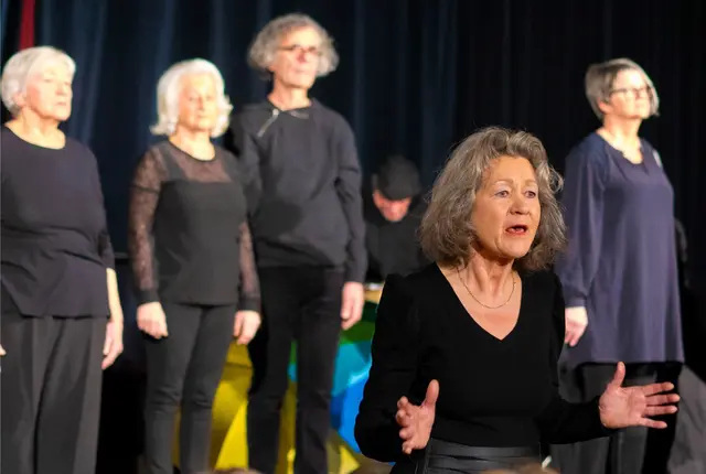 Die Wilden Alten üben bereits fleißig im Weizer Volkshaus an ihrer neuen Aufführung. | Foto: Die Wilden Alten