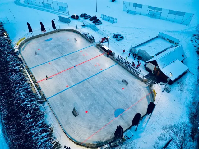 Perfekte Bedingungen für das "Winter Classic" in St. Josef | Foto: UEC Red Bulls St. Josef