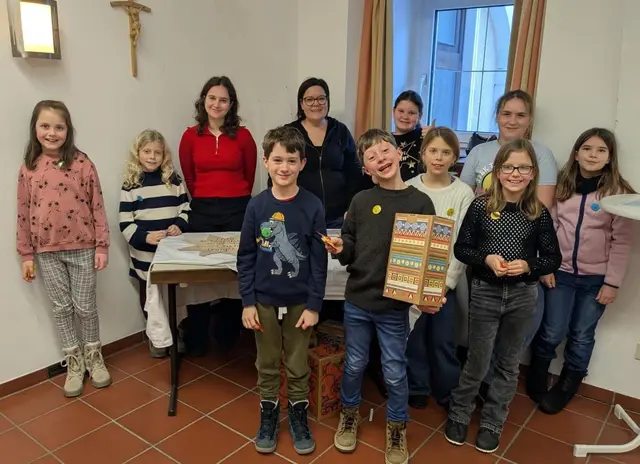 18 Kinder nahmen beim ersten Jungschar-Treffen teil. | Foto: Pfarre Feldkirchen