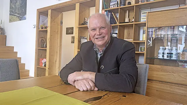 Reinfried Bogensperger, Tischlermeister, 55 Jahre alt, Kommissär der Vereinigten-Bruderschaft zu Tamsweg. | Foto: pjw