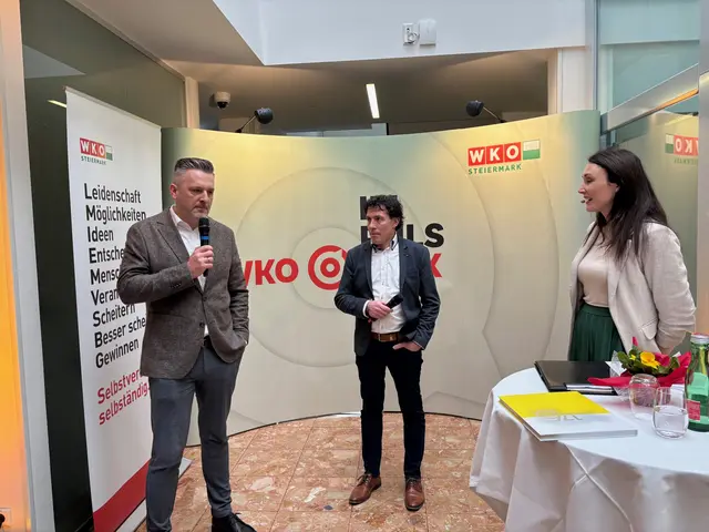 Kurzinterviews mit Martin Reisner (Miba) und Thomas Scholze (Autohaus Gspandl) | Foto: Almer