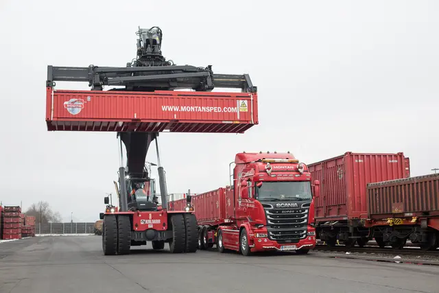 Völlig neue Möglichkeiten für den Güterverkehr ergeben sich durch eine neue multimodale Bahnverbindung in den Westen. | Foto: Montan Spedition/Klaus Morgenstern