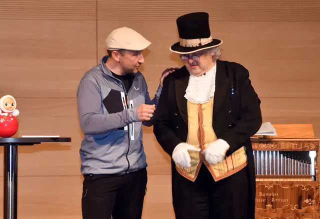 Martin Zaglmayr (l.) und Franz Schwentner treten als dynamisches Duo auf. | Foto: Zaglmayr