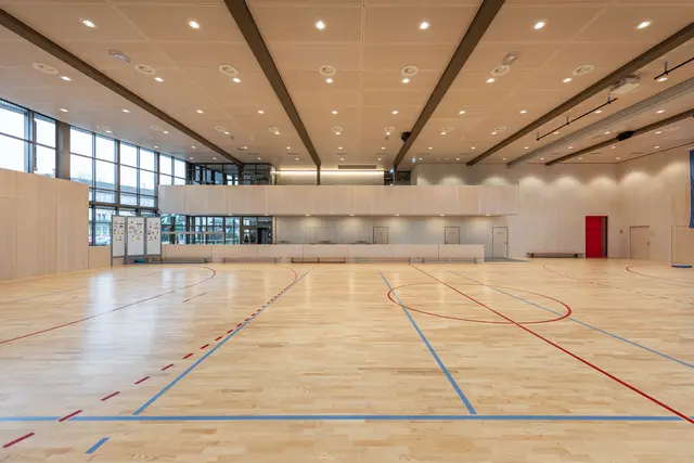 Die Hallenfläche der neuen Multifunktionshalle beträgt rund 600 Quadratmeter. | Foto: artivo