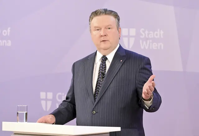 Bürgermeister Michael Ludwig (SPÖ) betonte am Donnerstagabend, wie wichtiger der Zusammenhalt Europas sei. (Archiv) | Foto: C. Jobst / PID