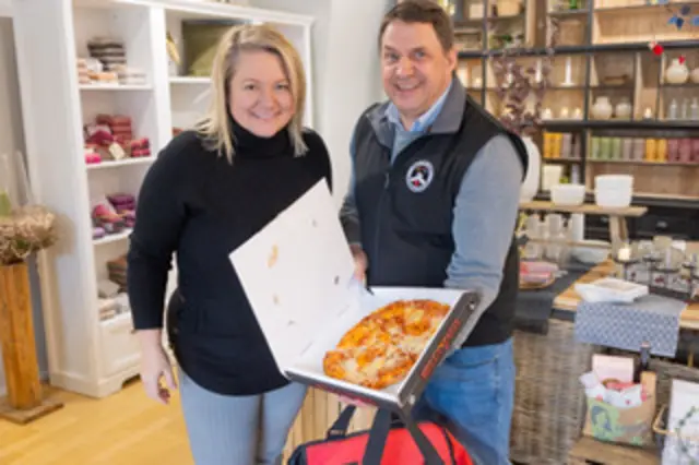 Patrick Egger schaute auch im "Frieda's" vorbei. | Foto: Privat