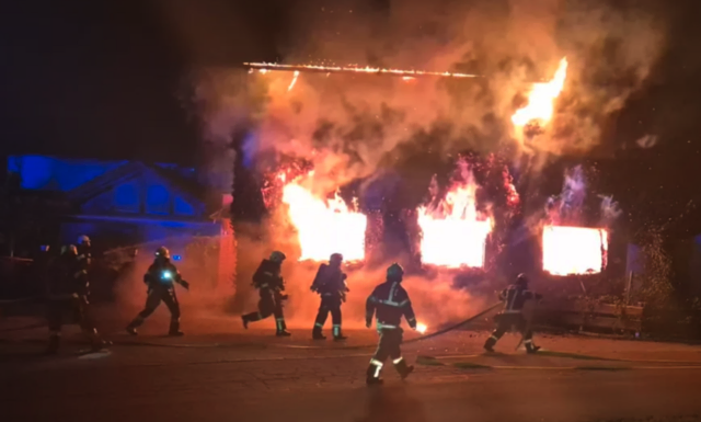 Der Brand brach in der Nacht von 9. auf 10. September 2024 aus. | Foto: Team fotokerschi.at/Simon Brandstätter