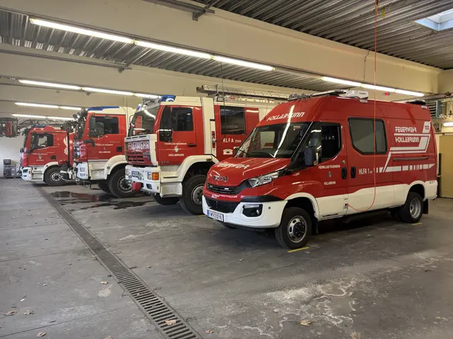 Beim Hochwasser 2024 war auch das Feuerwehrhaus selbst betroffen. | Foto: Alexandra Goll