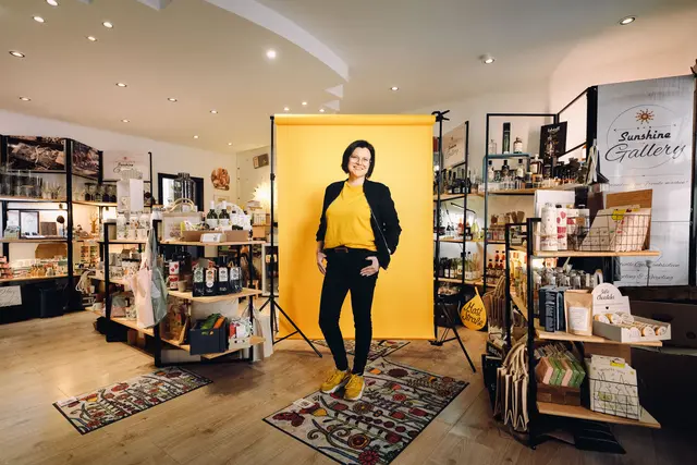 "Es wird einen breiten regionalen Mix aus Mostviertler Genuss und regionalem Handwerk geben", so Daniela Wagner von der Sunshine Gallery in Amstetten. | Foto: Moststraße/dochbodnliacht