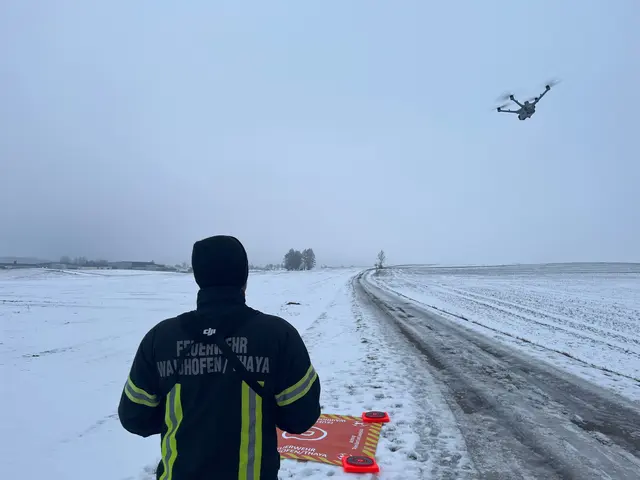 Feuerwehrdrohne am Weg zur Thaya | Foto: FF Waidhofen/Thaya