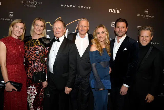 Claudia Jehl, Maria Riesch , Franz Klammer, Stefan Blöcher, Sophia Flörsch, Roman Weidenfeller, Paul Schif
 | Foto: Agency People Image (c) Michael Tinnefeld