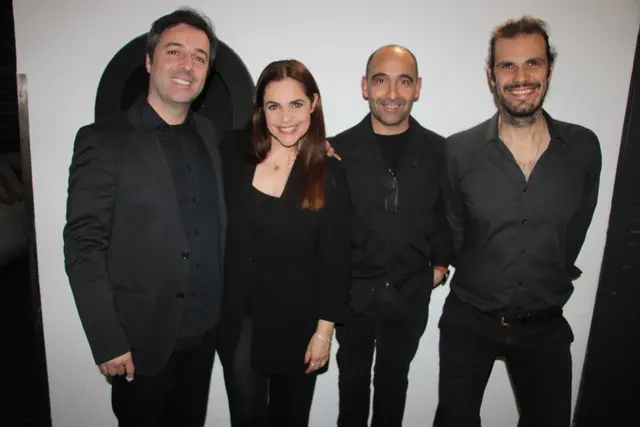 Carla Pires und ihre Musiker Luis Coelho, Rodrigo Serrao und Andre Santos (v.l.) spielten bei der Fado Nacht in Gleisdorf. | Foto: Josef Hofmüller
