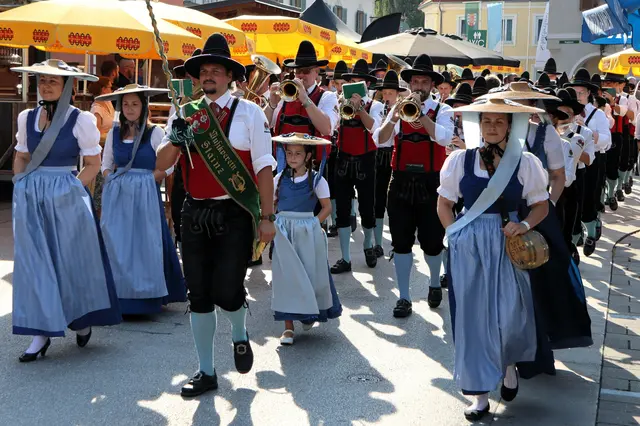 Einmarsch der Marktmusikkapelle Stainz bei den Schilchertagen | Foto: MeinBezirk/Gerhard Langmann