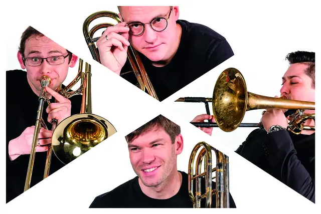 Die Posaunisten spielen bei Wiener Top-Orchestern. | Foto: Klaus Leherbauer