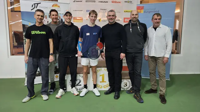 Die Siegerinnen und Sieger der Thiem Academy Burgenland Open 2026 bei der offiziellen Siegerehrung. | Foto: Thiem Academy Burgenland