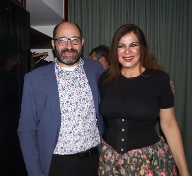 Bürgermeister Martin Dietrich mit Natalia Ushakova. | Foto: Josef Wind
