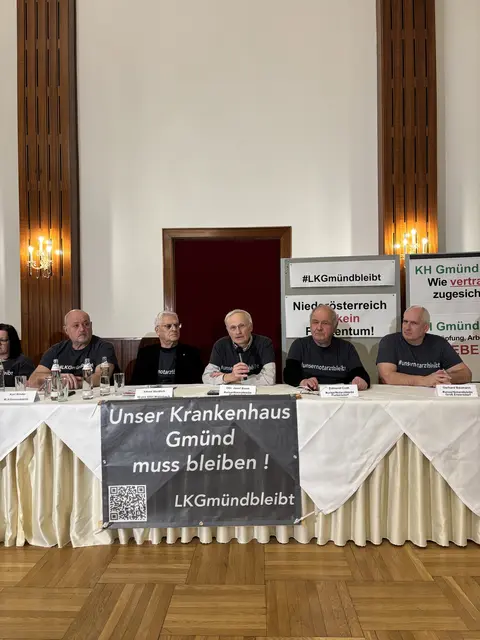 Josef Baum (Stadtrat Purkersdorf) tritt für den Erhalt des Notarzt-Stützpunktes ein | Foto: Lauren Fahrenberger / MeinBezirk