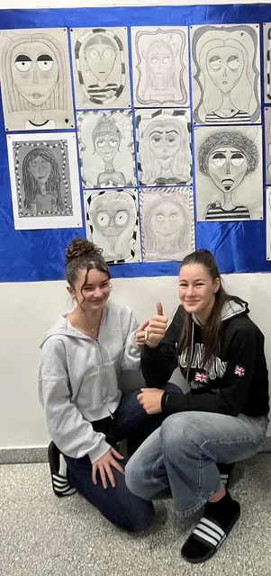 Wenn Fantasie schaurig schön wird – ein Kunstprojekt der 4c | Foto: Sport/Mittelschule St. Valentin