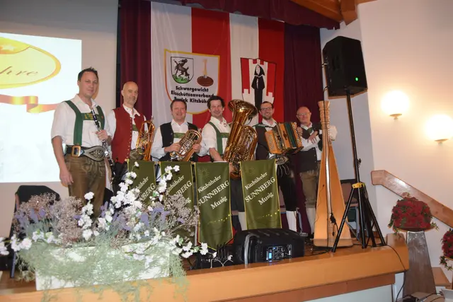 Die Kitzbüheler-Sunnberg Musig sorgt für Auflockerung