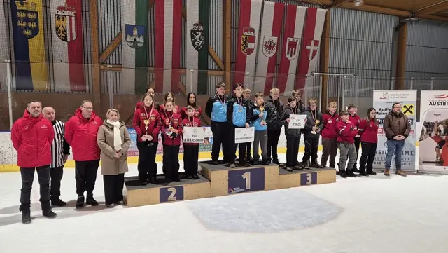 Die Nachwuchssportlerinnen und Nachwuchssportler im Stocksport zeigten großes Können bei den Landesmeisterschaften | Foto: Richard Hirsch und Christof Prassl