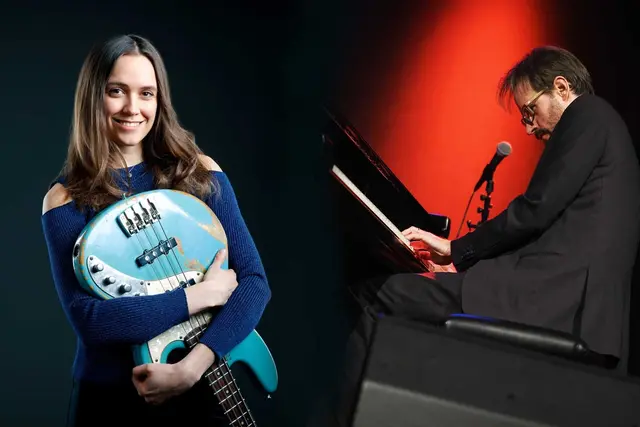 David Helbock konnte die vielseitige E-Bassistin und Cellistin Julia sind auf Tour durch Europa und Asien. und machen Halt in Zwettl. | Foto: Maria Frodl