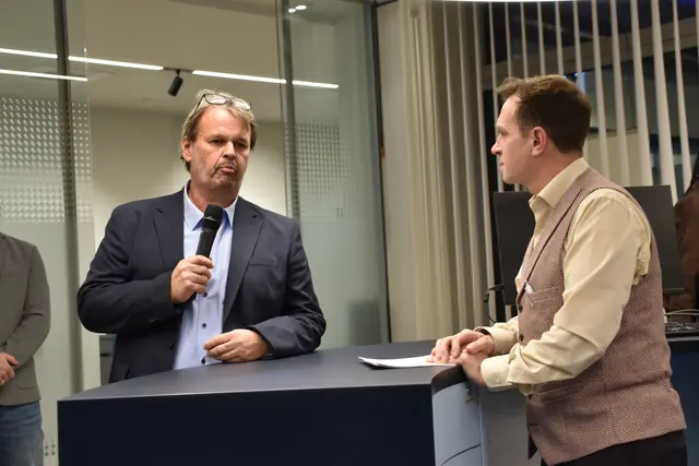 Christian Husar, Projektinitiator und Harald Sorger. | Foto: Mirjam Preineder