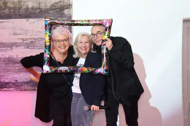 Anja Hagenauer, Andrea Brandner, DJ Erwin Himmelbauer.