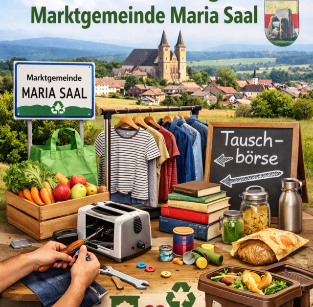 Die Gemeinde Maria Saal will im kommenden Jahr ein Zeichen für den Klimaschutz setzen und den Müll reduzieren. | Foto: ChatGPT/KI