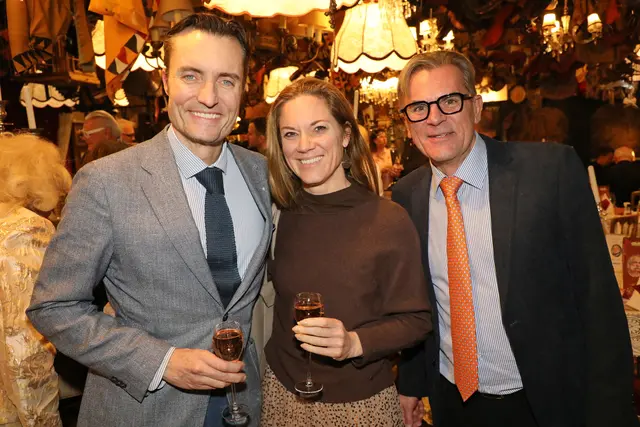 Marco di Sapia mit Gattin und Peter Großmann | Foto: Conny de Beauclair