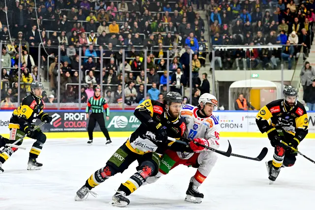 Henry Bowlby schoss etwas mehr als drei Minuten vor dem Ende den Siegestreffer. (Archivfoto) | Foto: Foppa Iwan - HC Pustertal