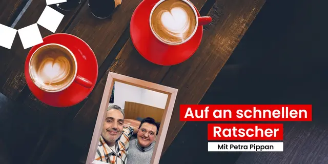 Petra Alexandra Pippan, frisch ausgezeichnet mit dem Nestroy-Publikumspreis, zu Gast beim „Schnellen Ratscher“ in der MeinBezirk-Redaktion in Innsbruck. | Foto: MeinBezirk/Geineder