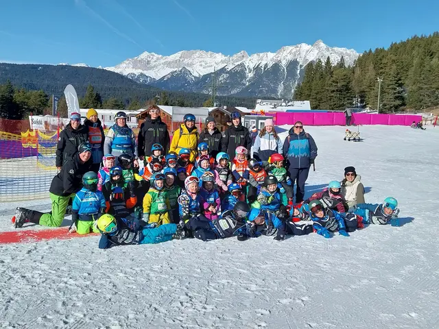 Mit einem tollen Abschlussrennen am Freitag endete eine ereignisreiche Woche. | Foto: Kindergarten Scharnitz