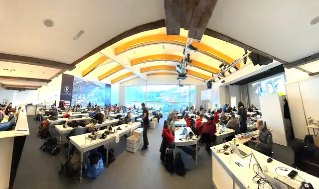 Pressezentrum. | Foto: Nikolaus Kogler