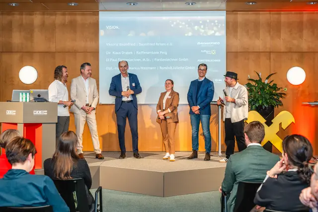 Bei der Talkrunde | Foto: Social Agency