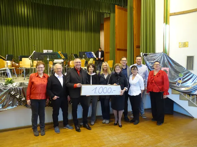 Wertvolle Spendenübergabe in Klein St. Paul | Foto: Privat