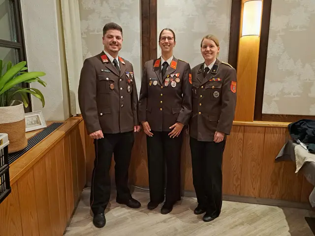 Denise Leitgeb wurde im Amt bestätigt. | Foto: FF Gaaden