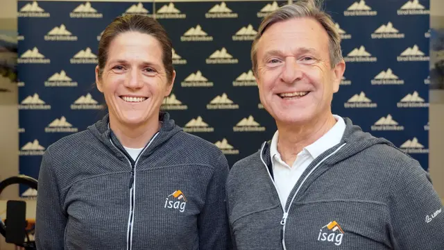 Mirjam Wolf und Wolfgang Schobersberger haben Schlüsselrollen bei der medizinischen und gesundheitspsychologischen Betreuung der athletischen Teams auf nationaler und internationaler Ebene.  | Foto: tirol kliniken