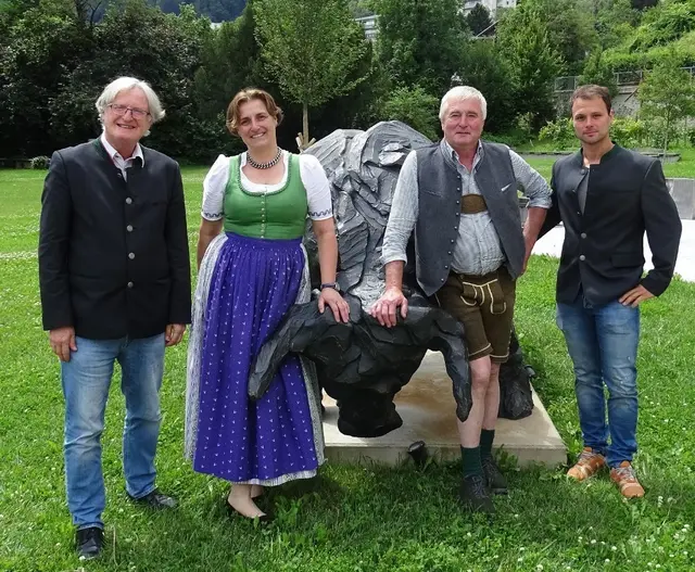 Die derzeitigen Landeskammerräte des UBV.(V.l.n.r.) Gerhard Mariacher, Barbara Kapaun-Lerchbaum, Johann Ilsinger – UBV Steiermark Obmann, Martin Pfeifer | Foto: UBV