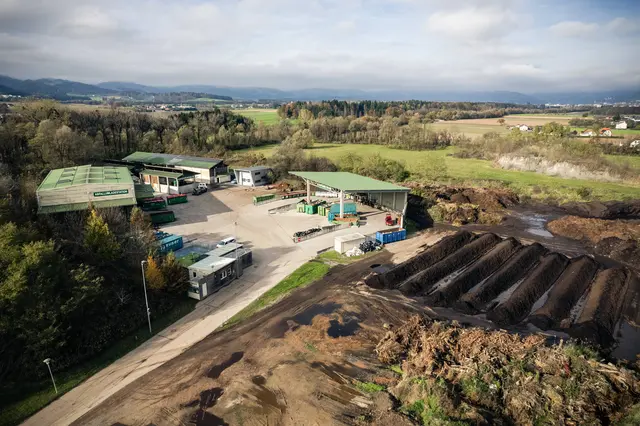 Am Standort S. Andrä im Lavanttal verarbeitet der Abfallwirtschaftsverband Lavanttal gesamt 4.224 t  Bioabfälle. | Foto: Abfallwirtschaftsverband Lavanttal KK