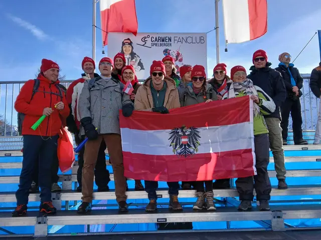 Ein stolzer Fanclub für die Guttaringerin Carmen Spielberger | Foto: Fanclub Carmen Spielberger (Guttaring)